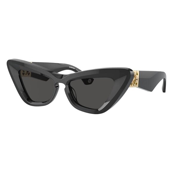 New Authentic  BURBERRY TB Collection Grey Cat Eye BE4421U 4112/87 Sunglasses Wo - Picture 1 of 6